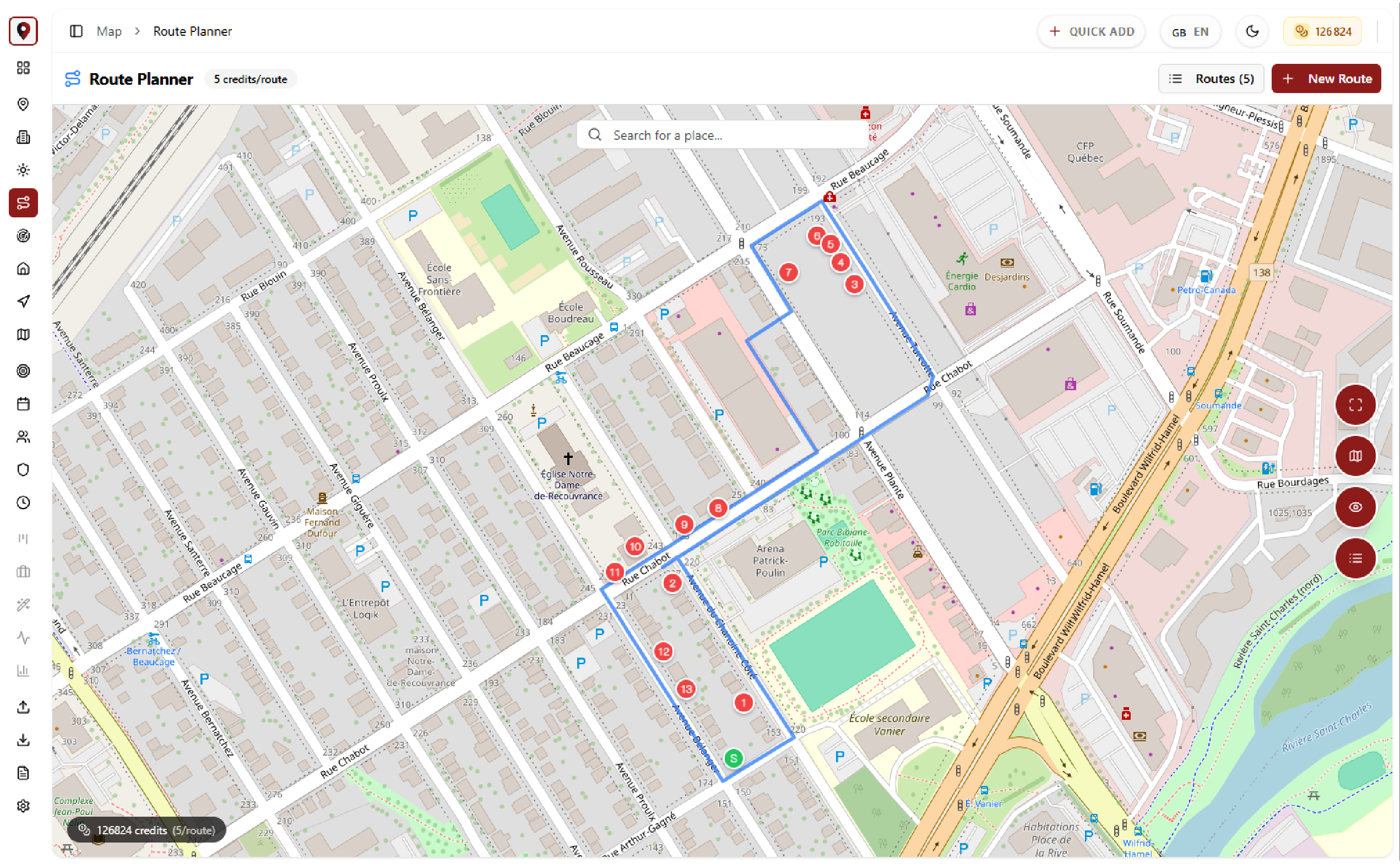 Route Planner